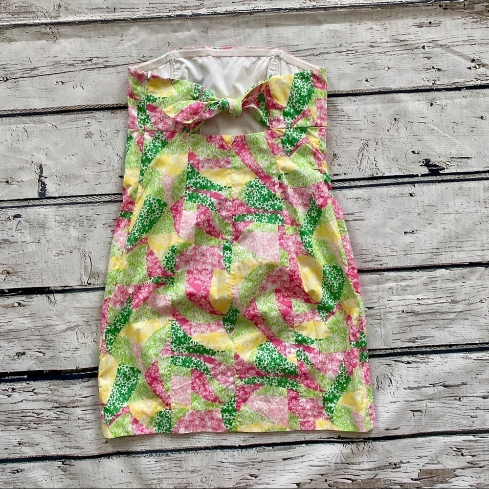 Lilly Pulitzer Strapless Dress - Picture 4 of 7
